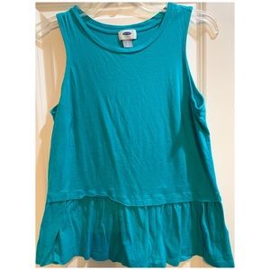 Teal Old Navy tank